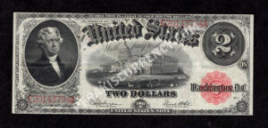 Legal Tender 60 1917 $2 typenote Front