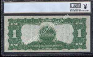 Silver Cert. 233  1899 $1 typenote Back