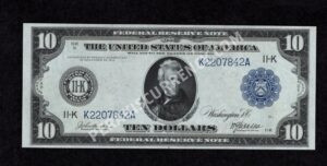 FRN 944 1914 $10 typenote Front