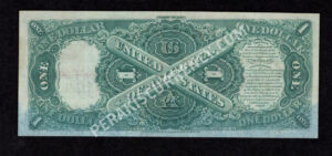 Legal Tender 27 1878 $1 typenote Back