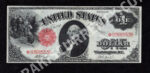 Legal Tender 37* 1917 $1 typenote