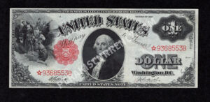 Legal Tender 37* 1917 $1 typenote Front