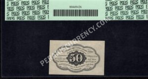 FR 1313 $0.50 1st Issue fractionals Back