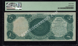 Legal Tender 70 1880 $5 typenote Back