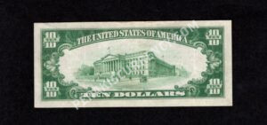 1801-1 Phoenixville, Pennsylvania $10 1929 Nationals Back