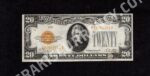 FR 2402 1928 $20 Gold Certificate