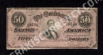 T66 $50 1864 confederates