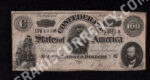 T65 $100 1864 confederates