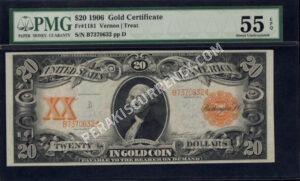 Gold Certificates 1181 1906 $20 typenote Front