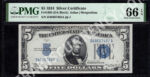 FR 1650 $5 Silver Certificates 