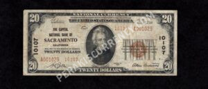 1802-2 Sacramento, California $20 1929II Nationals Front