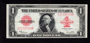 Legal Tender 40 1923 $1 typenote Front