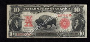 Legal Tender 119 1901 $10 typenote Front