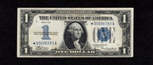 FR 1606* 1934 $1 Silver Certificates Front