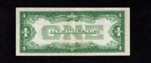 FR 1606* 1934 $1 Silver Certificates Back