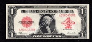 Legal Tender 40 1923 $1 typenote Front