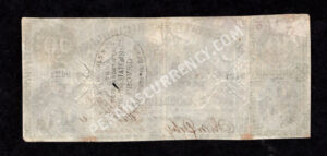 Charleston  South Carolina $10 1861 Obsolete Back