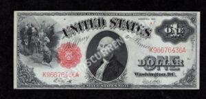 Legal Tender 38 1917 $1 typenote Front