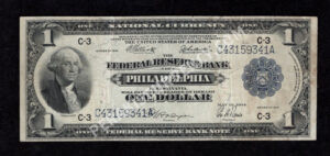 FRBN 717 1918 $1 typenote Front