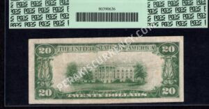 1802-1 Berwyn, Pennsylvania $20 1929 Nationals Back