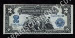 Silver Cert. 252 1899 $2 typenote