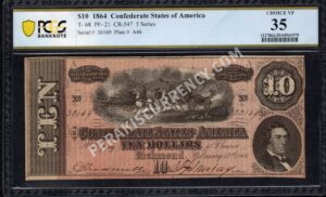 T68 10 1864 Confederate Front