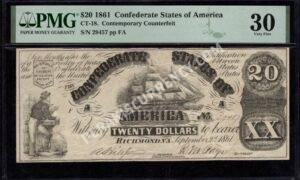 T10 20 1861 Confederate Front