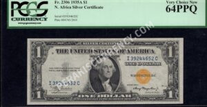 FR 2306 1935A $1 North Africa Front
