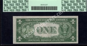FR 2306 1935A $1 North Africa Back