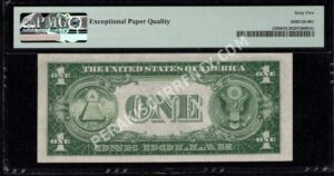 FR 2306 1935A $1 North Africa Back