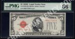 FR 1530 $5 Legal Tender Notes 