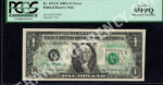 FR 1915-E $1 Errors/Oddities 