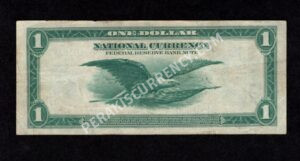 FRBN 730 1918 $1 typenote Back