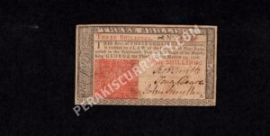 New Jersey 3 Shillings 3/25/1776 Colonial Front