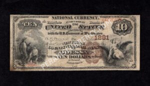 481 Odessa, Delaware $10 1882BB Nationals Front