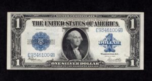 Silver Cert. 237 1923 $1 typenote Front