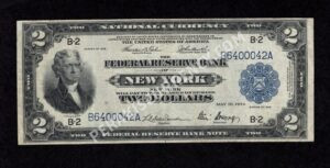 FRBN 751 1918 $2 typenote Front