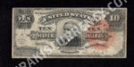 Silver Cert. 293 1886 $10 typenote