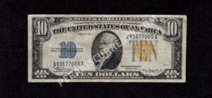 FR 2309 1934A $10 North Africa Front