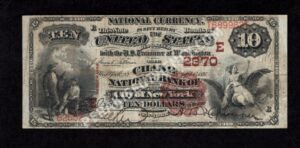 488 New York, New York $10 1882BB Nationals Front