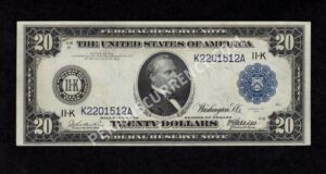 FRN 1004 1914 $20 typenote Front