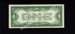 FR 1606 1934 $1 Silver Certificates Back