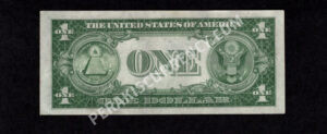 FR 2306 1935A $1 North Africa Back