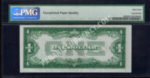 FR 1601 1928A $1 Silver Certificates Back