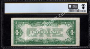 FR 1500 1928 $1 Legal Tender Notes Back