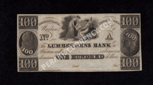 Warren Pennsylvania $100 18-- Obsolete Front