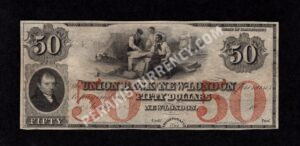 New London Connecticut $$50 18 Obsolete Front