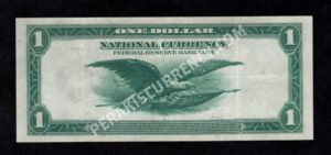 FRBN 716 1918 $1 typenote Back
