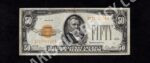 FR 2404 $50 Gold Certificate 