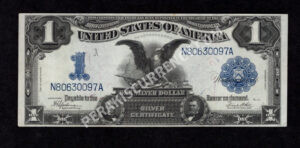 Silver Cert. 236 1899 $1 typenote Front